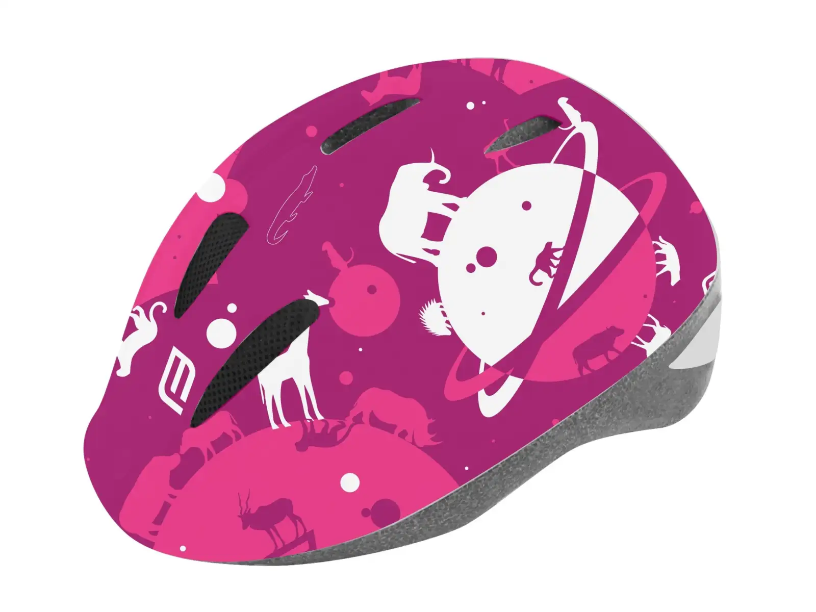 Force Fun Planets detská prilba ružovo/biela