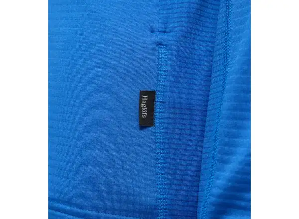 Haglöfs L.I.M Mid Multi Hood pánska mikina s kapucňou modrá