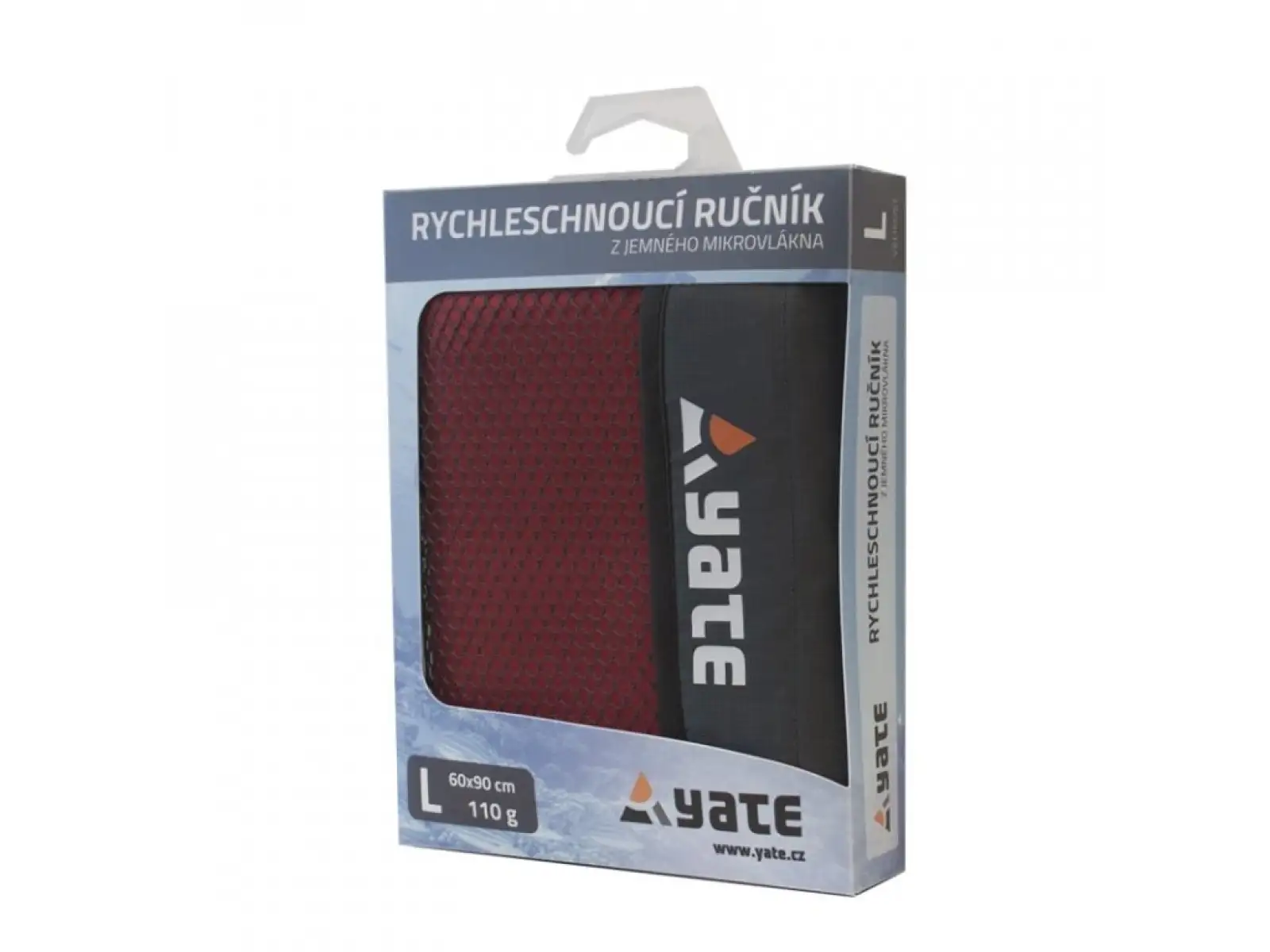 Yate rýchloschnúci uterák XL rubínová
