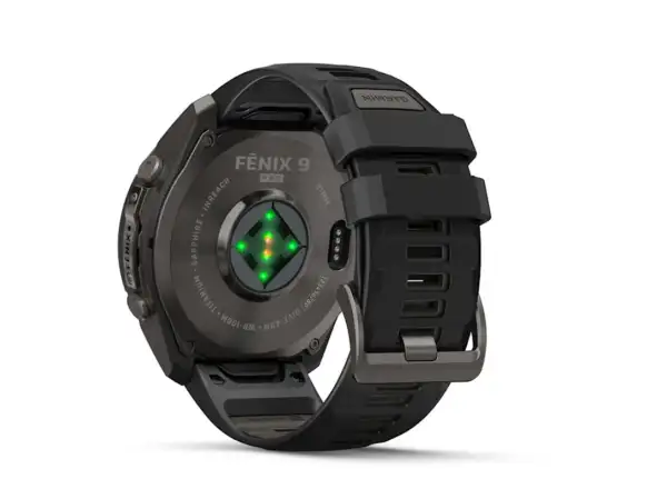 Garmin Fénix 9 Pro inReach 51 mm inteligentné hodinky Carbon gray DLC Titanium Black/Pebble gray