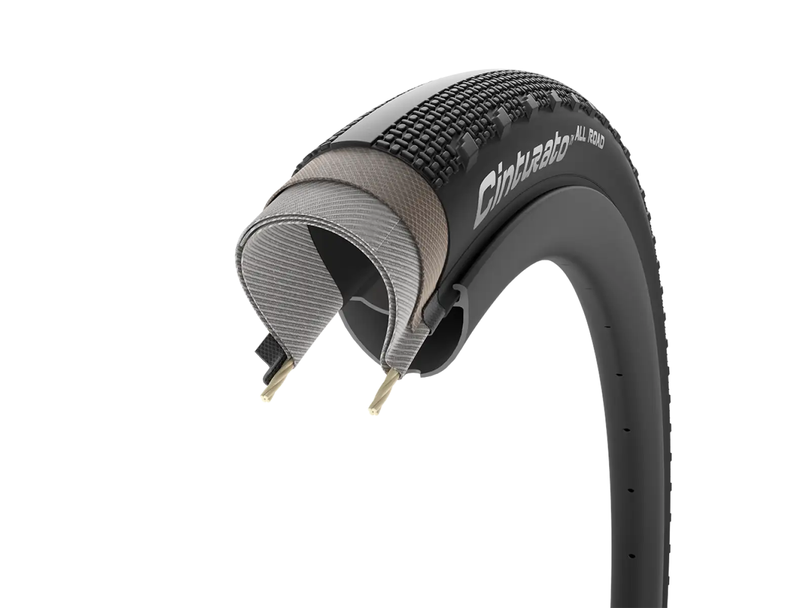 Pirelli Cinturato All Road ProWALL Gravel TLR 40-622 gravel plášť kevlar čierna