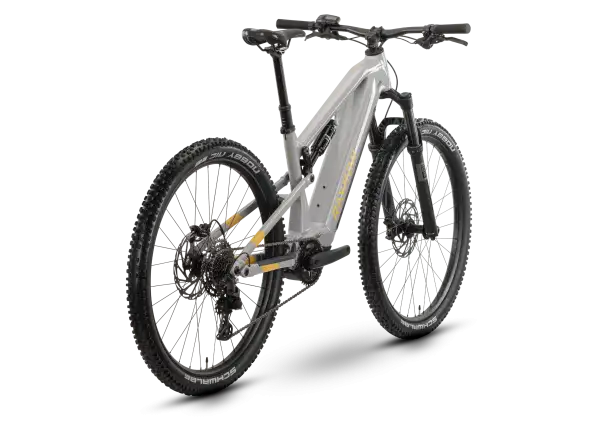 Raymon Trailray 120 Pro celoodpružený elektrobicykel timelessgrey/mustard