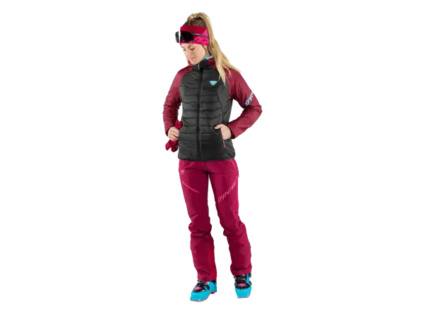 Dynafit Radical PrimaLoft Hooded Dámska bunda beet red