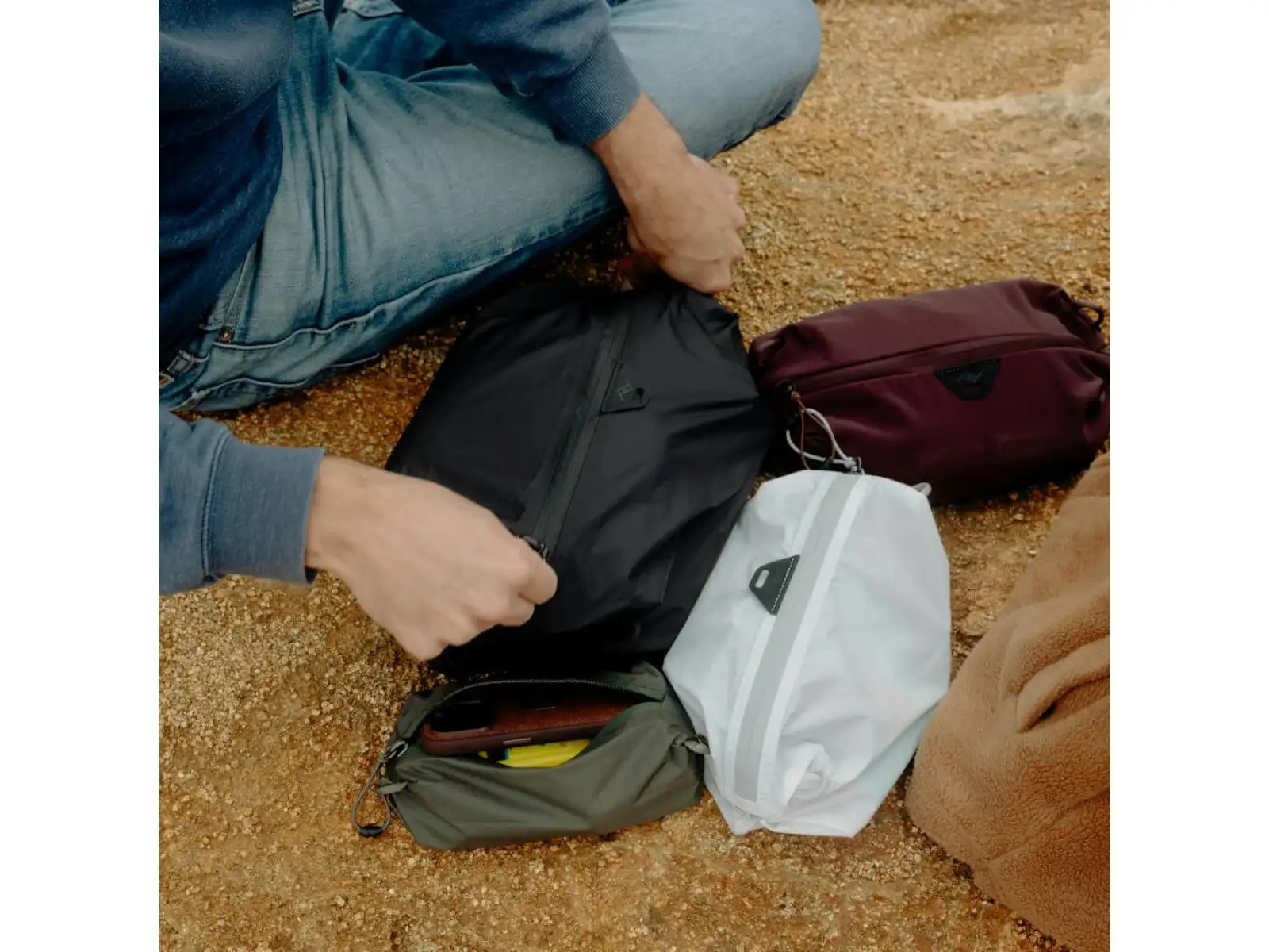 Peak Design Ultralight Mesh Packing Cube XS puzdro Eclipse