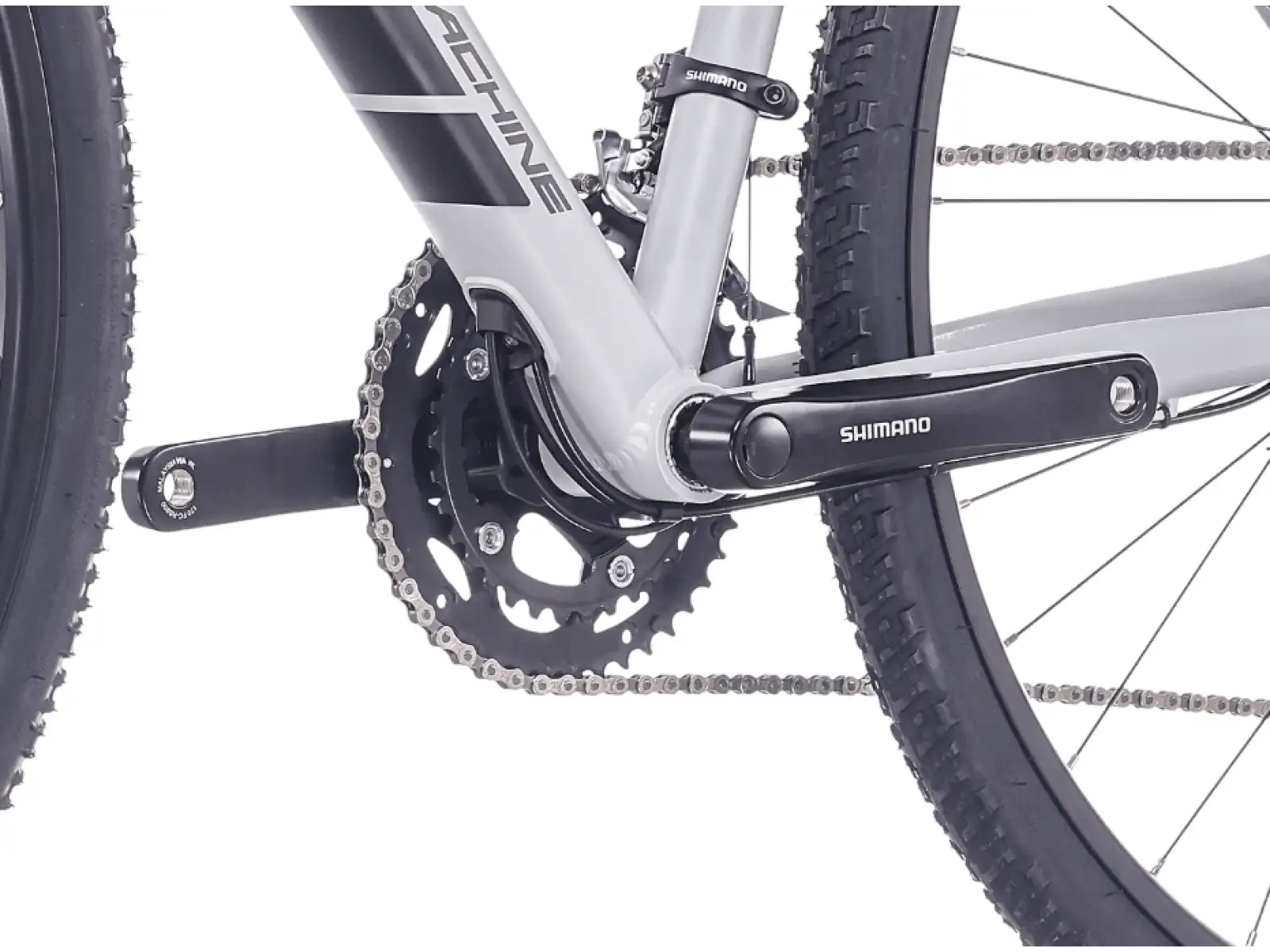 Rock Machine Lukk 20 Flat Bar gravel bicykel Matte Limerock Grey