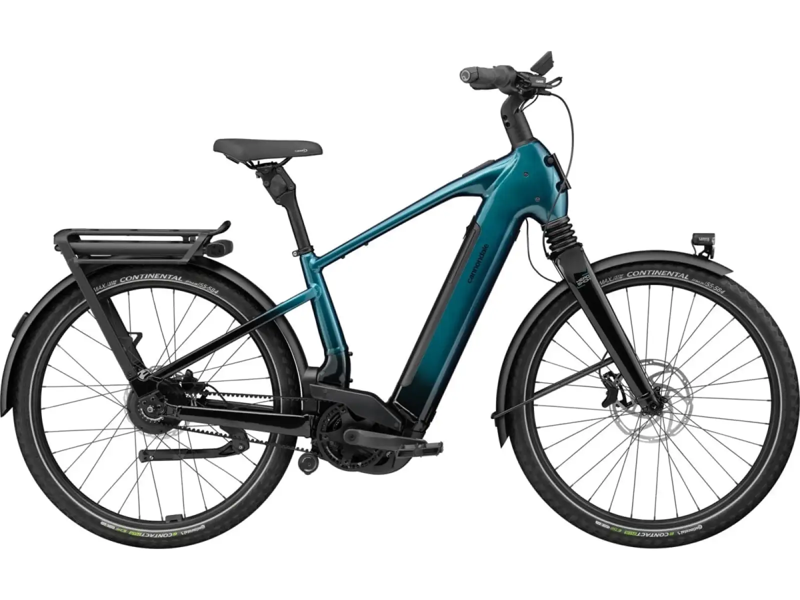 Cannondale Mavaro 1 Deep Teal mestský elektrobicykel