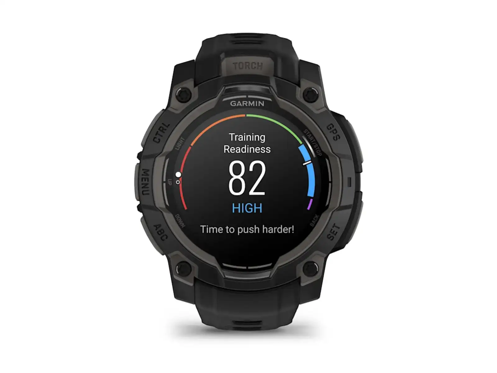 Garmin Instinct 3 Amoled 45 mm inteligentné hodinky Black/Black remienok