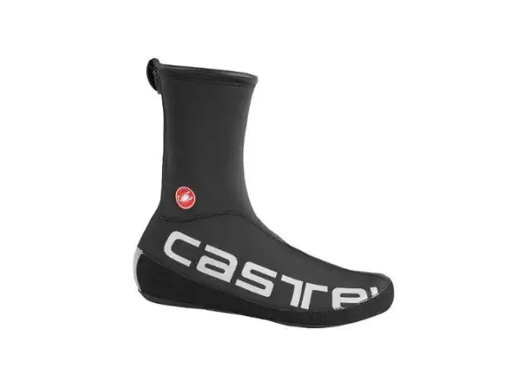 Castelli Diluvio UL návleky na tretry black/silver reflex