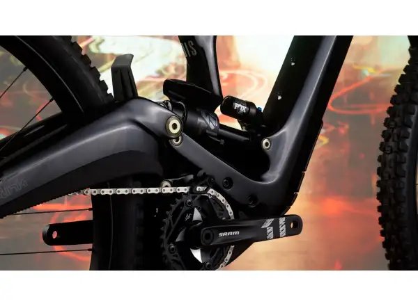 Ibis Oso GX T-Type celoodpružený elektrobicykel Smokey Black