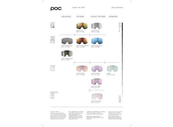 POC Fovea Mid Race Marco Odermatt Ed. lyžiarske okuliare Hydrogen White/Uranium Black/Partly Sunny Blue