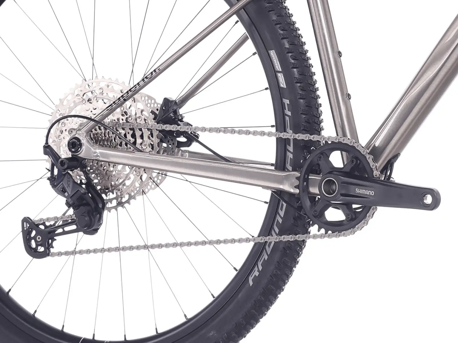 Superior XP 6.2 horský bicykel Gloss Brush Alu/Black