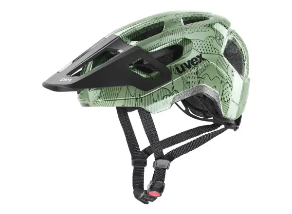Prilba Uvex React JR. Moss Green Výškomer