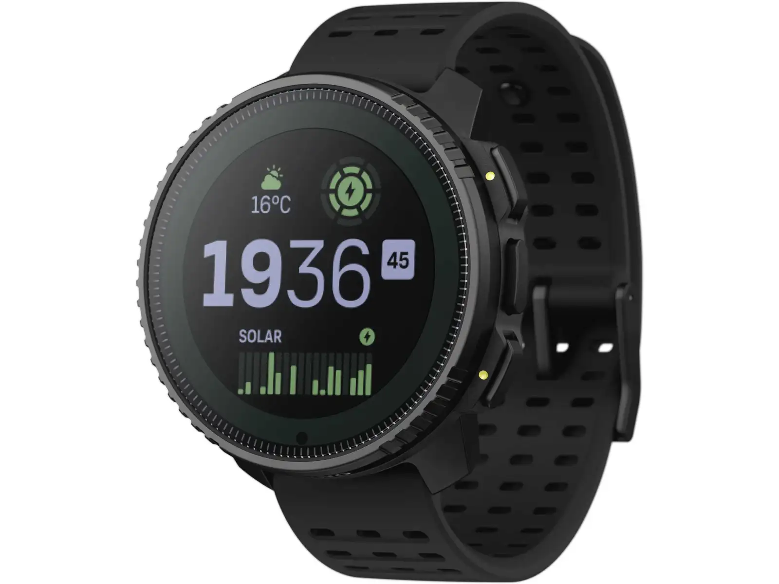 Suunto Vertikálne solárne smart hodinky All Black.