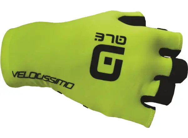 Rukavice Alé Velocissimo Crono Fluo Yellow/Black