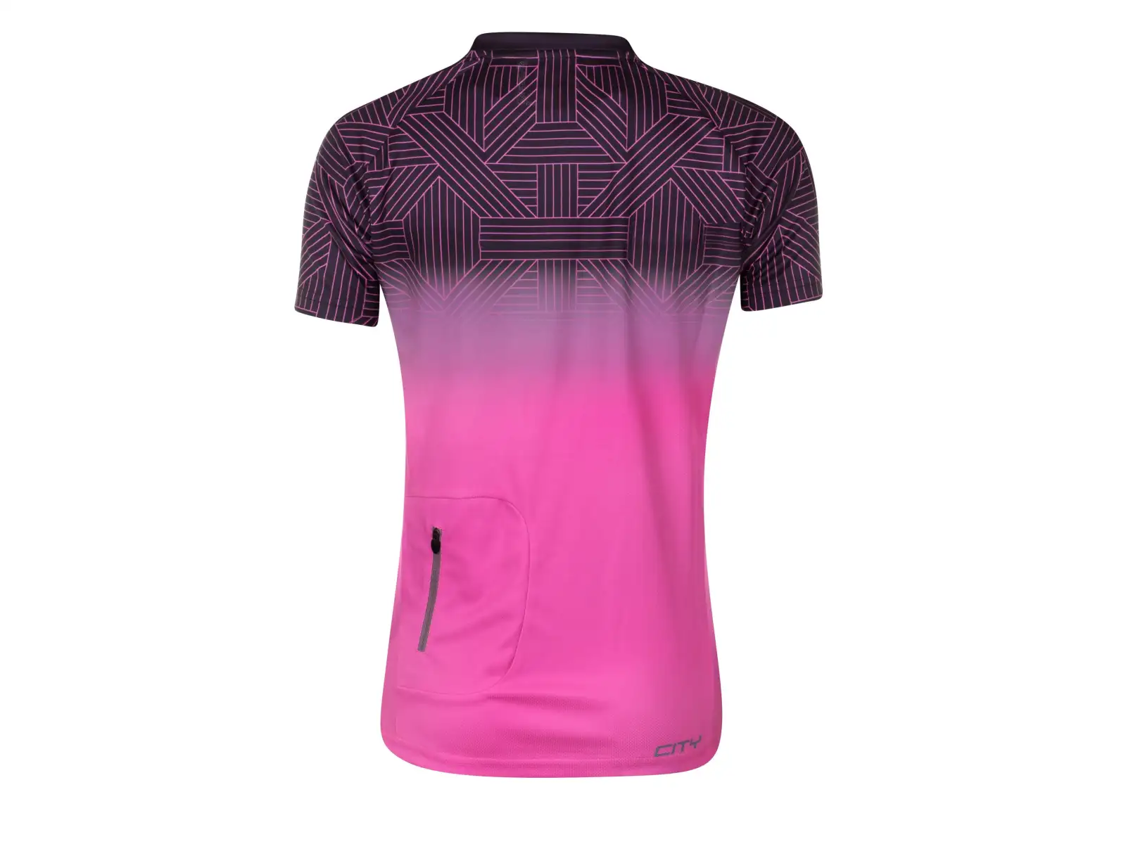 Force City dámsky dres s krátkym rukávom pink/black