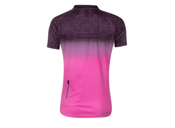 Force City dámsky dres s krátkym rukávom pink/black