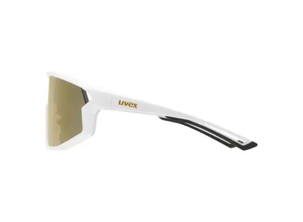Uvex Skyryse slnečné okuliare White Matt/Mirror Gold