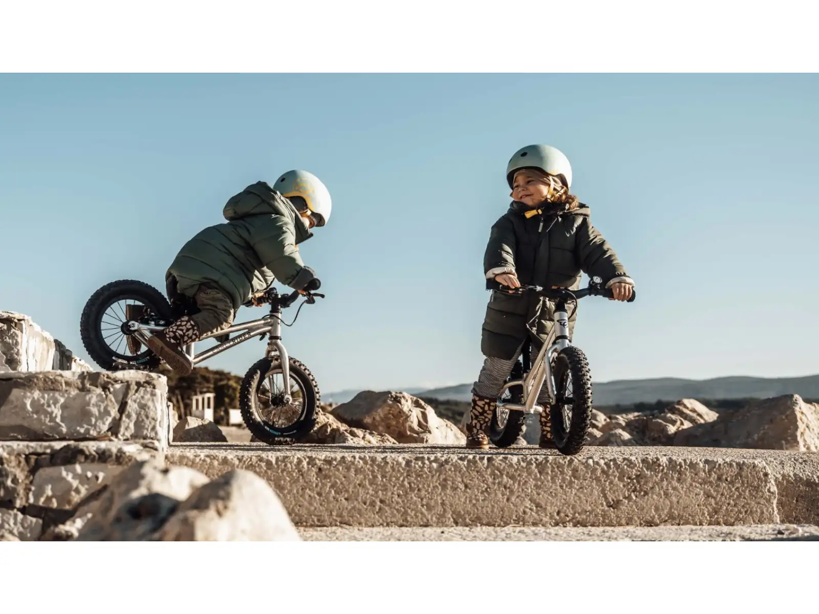 Early Rider Big Foot 12 detské odrážadlo Sage Green