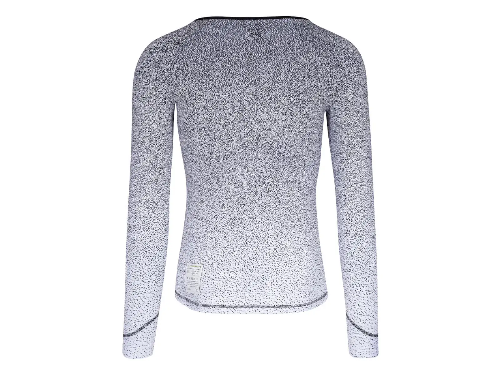 Isadore Alternative Baselayer Pánske tričko s dlhým rukávom Black/White
