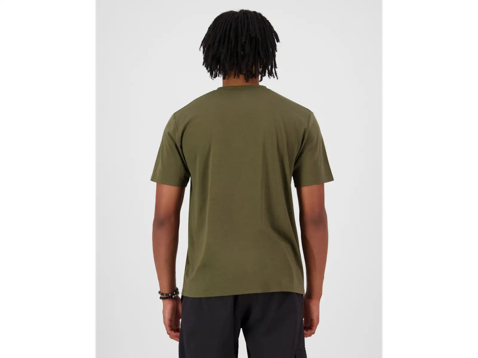 Mons Royale Icon Merino pánske tričko krátky rukáv Dark Olive