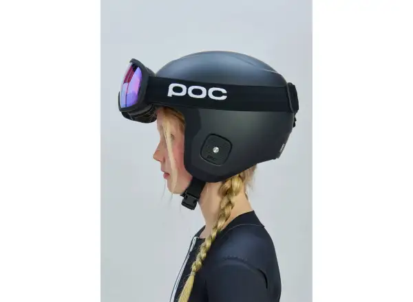 POC Skull Dura Jr lyžiarska prilba Uranium Black Matt