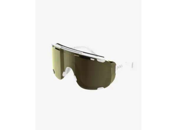 POC Devour cyklistické okuliare Glacial Hydrogen White