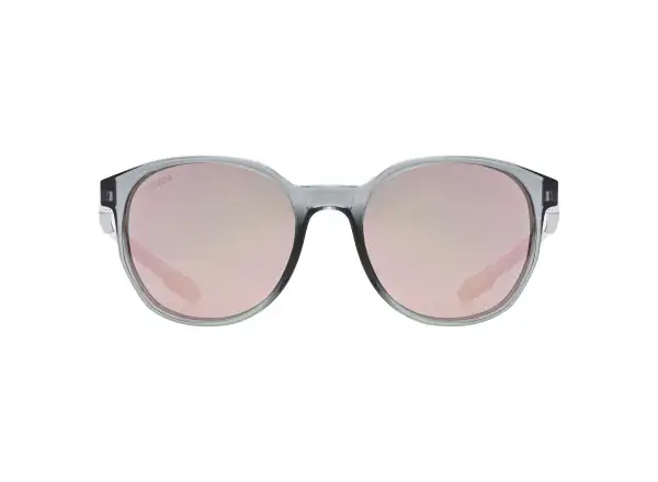 Uvex LGL 54 slnečné okuliare Smoke/Mirror Pink