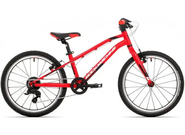 Rock Machine Thunder 20 Gloss Dark Red/Black/White detský bicykel
