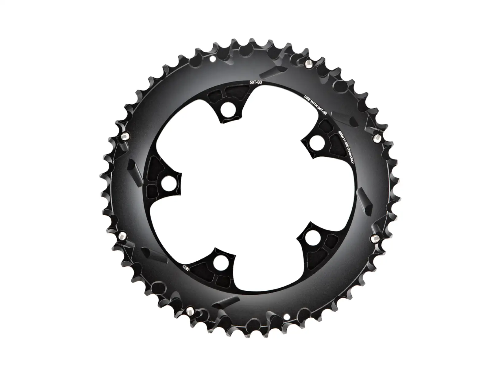Sram Red 22 B2 X-Glide 50T 110mm prevodník Blast Black