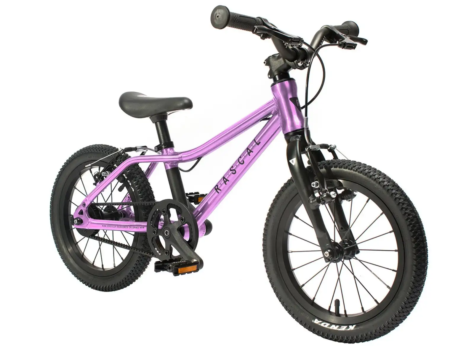 Rascal 14 Raspberry detský bicykel