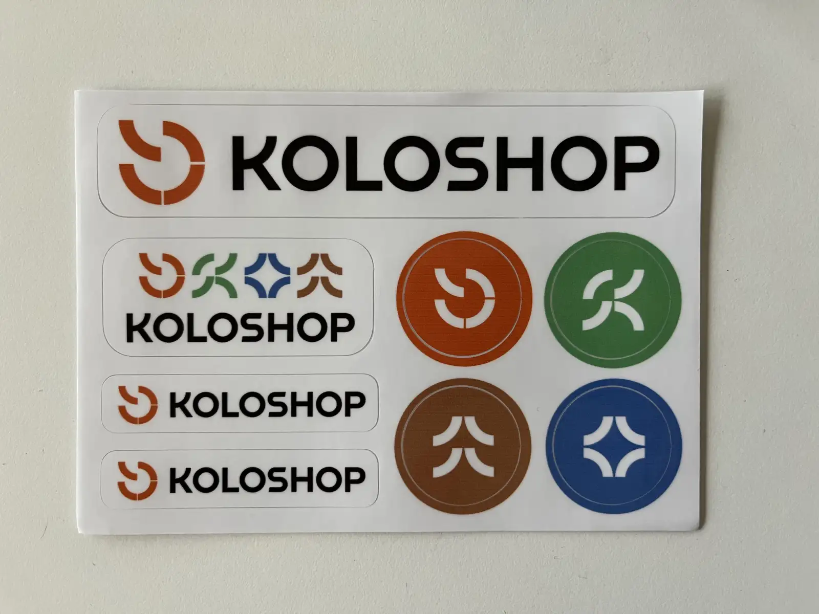 Koloshop sada samolepiek A6 2024