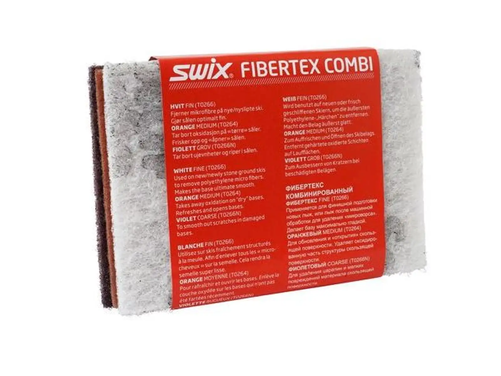 Kombinované utierky Swix Fibertex