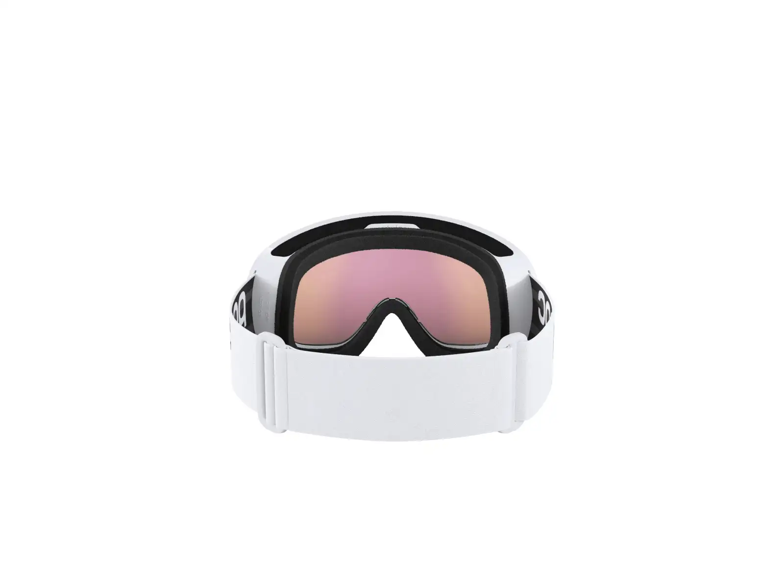 POC Fovea Mid WF lyžiarske okuliare Hydrogen White/Partly Sunny Orange