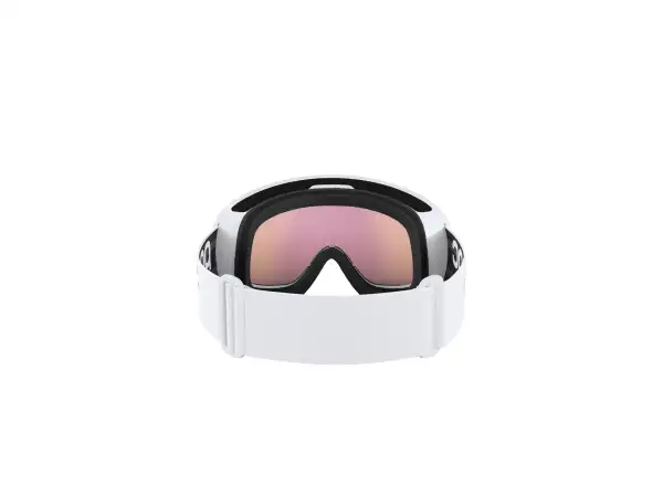 POC Fovea Mid WF lyžiarske okuliare Hydrogen White/Partly Sunny Orange