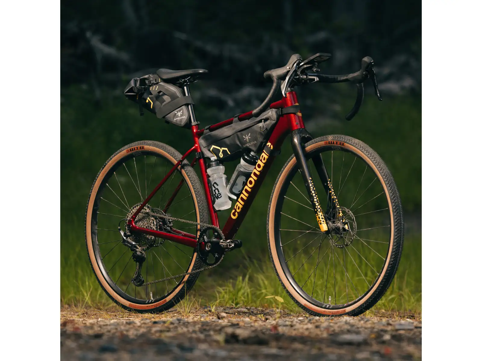 Cannondale Topstone CAAD 1 GRX 1X gravel bicykel Platinum Bronze