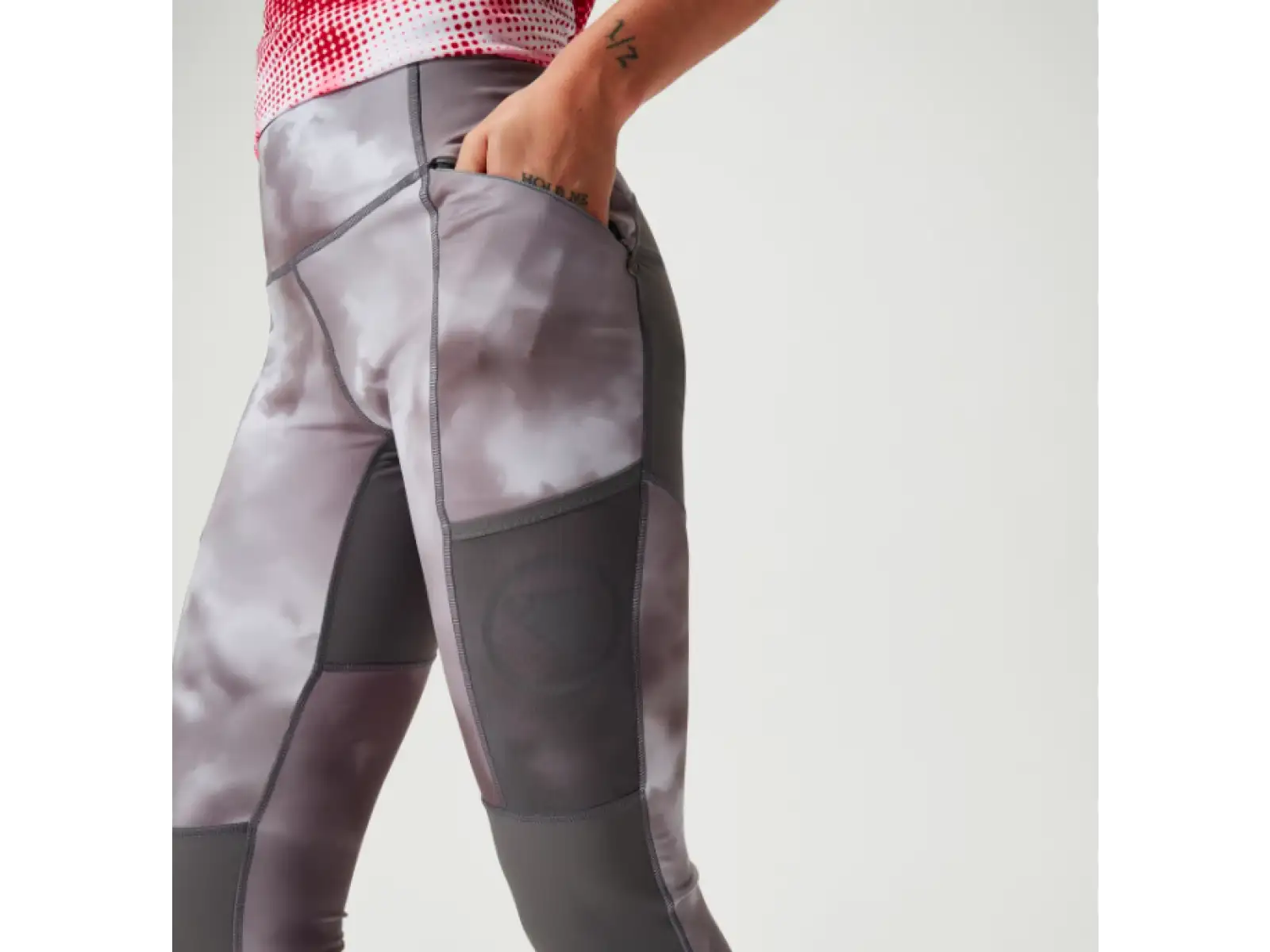 Endura SingleTrack dámske legíny  Dreich Grey