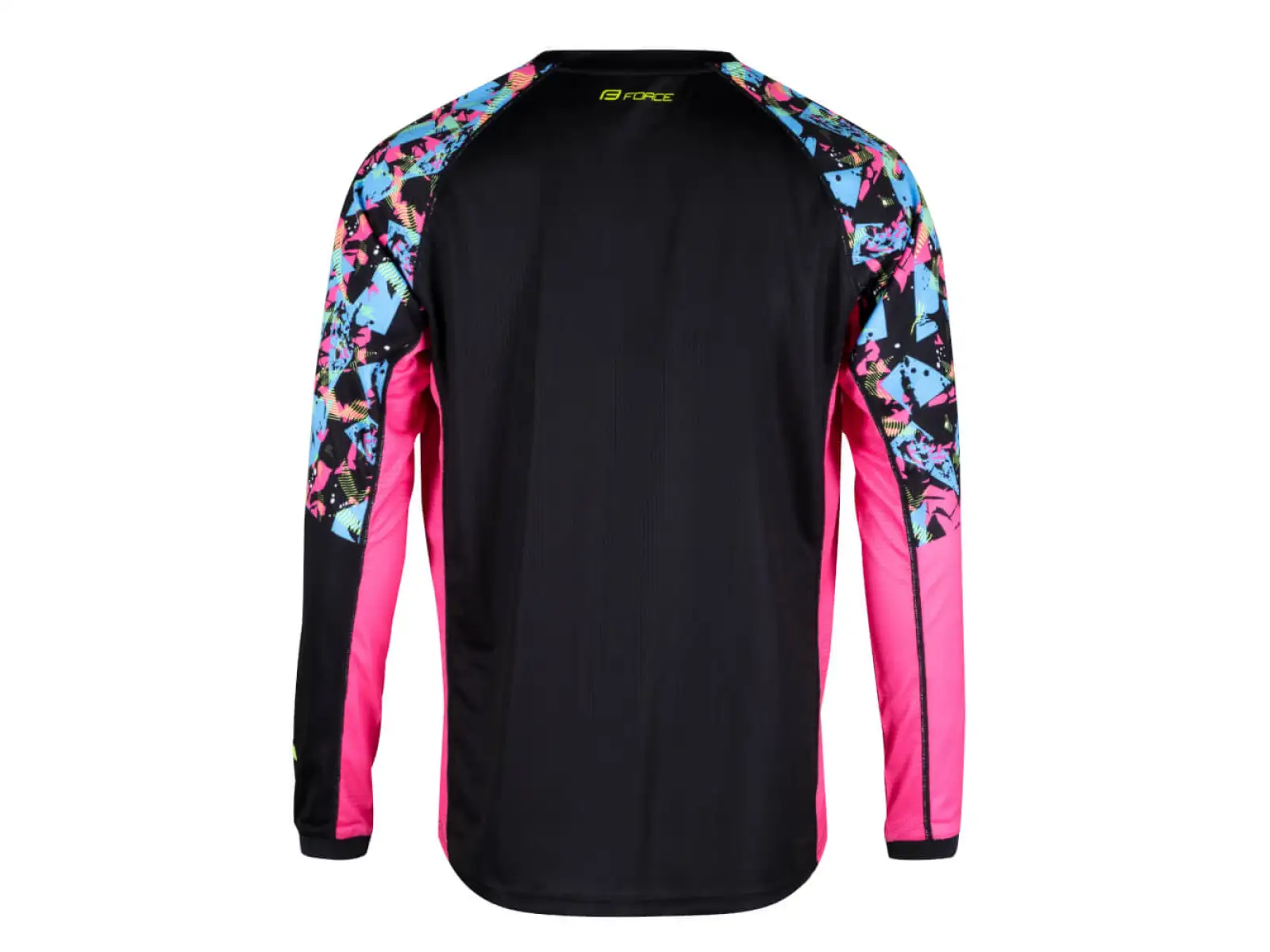 Force Reckless unisex dres s dlhým rukávom black/pink/fluo