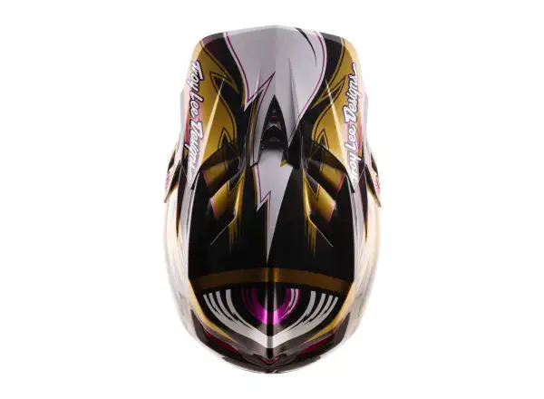 Troy Lee Designs D4 Carbon MIPS Cyclops prilba Gold