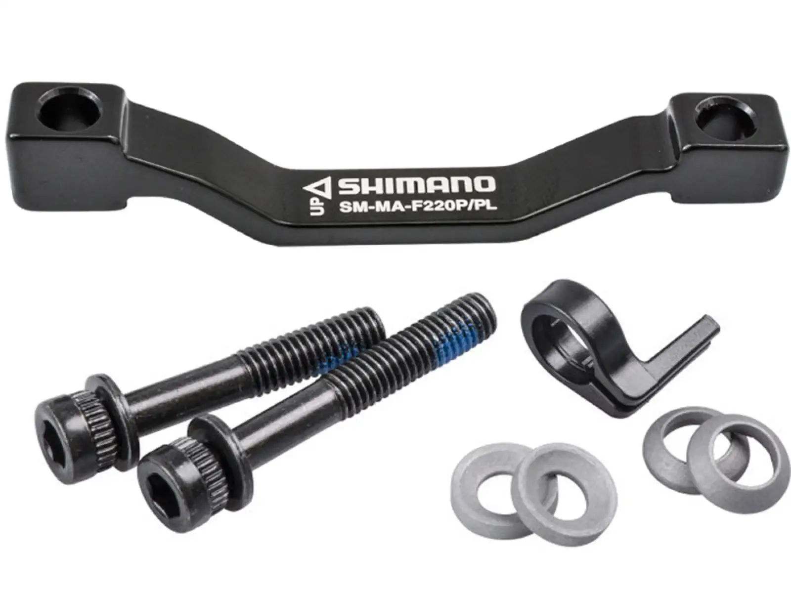 Shimano SM-MA-F220 adaptér kotúčovej brzdy 220 mm, P/PL2, predný