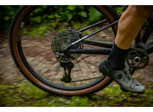Superior XF 9.9 Team horský bicykel Gloss Carbon/Red Carbon