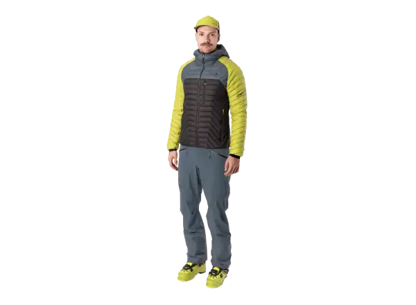 Dynafit Radical RDS Down Hooded pánska bunda Golden lime/0720/0910