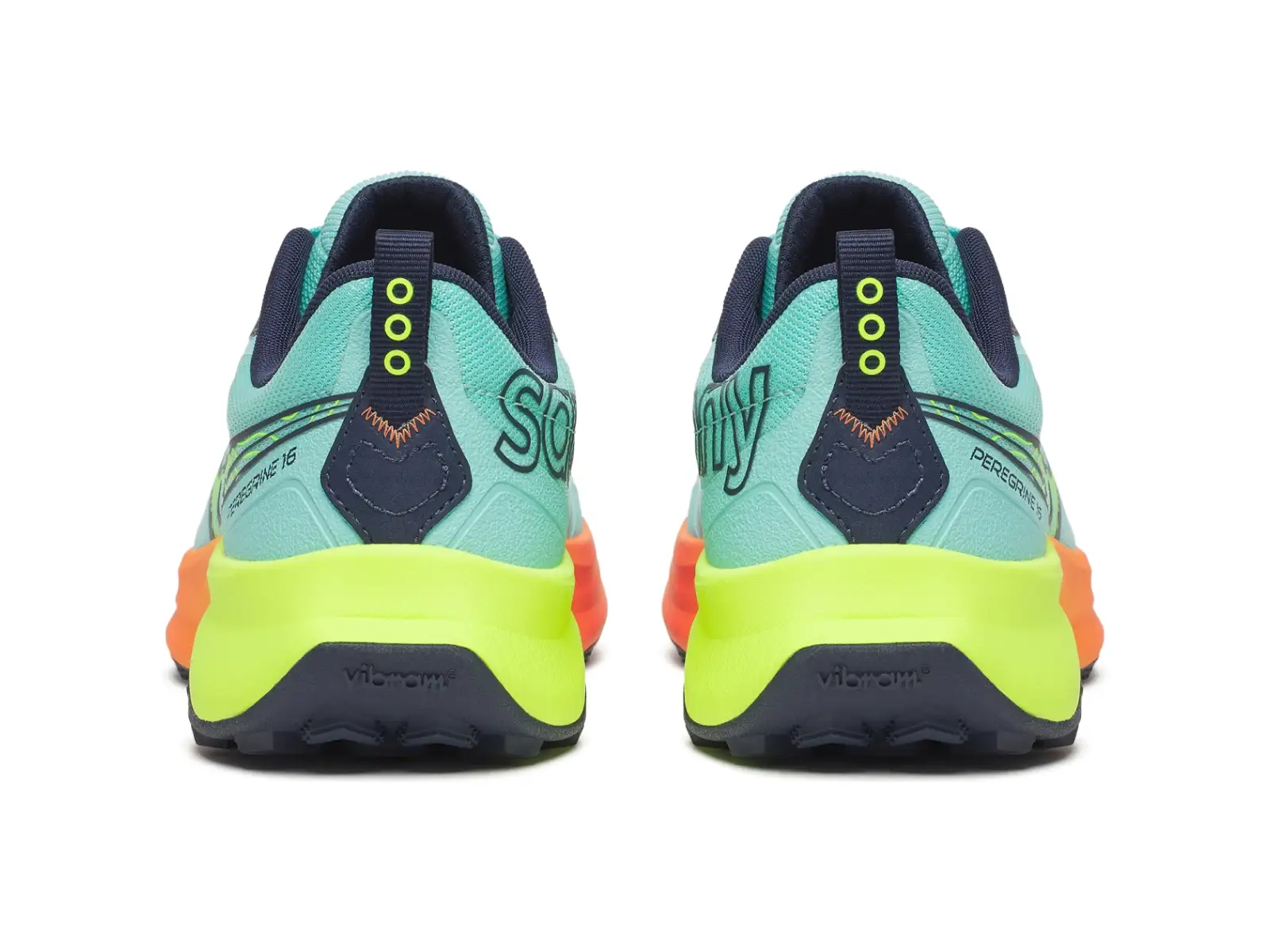 Saucony Peregrine 16 pánska bežecká obuv Splash/Citron