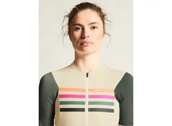 Craft Endur Training dámsky dres krátky rukáv biela