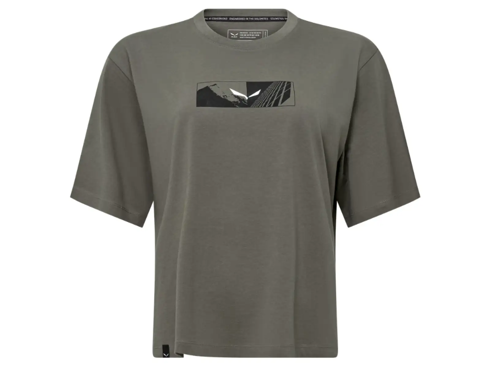 Salewa Eagle Outside Loose dámske tričko Faded Green