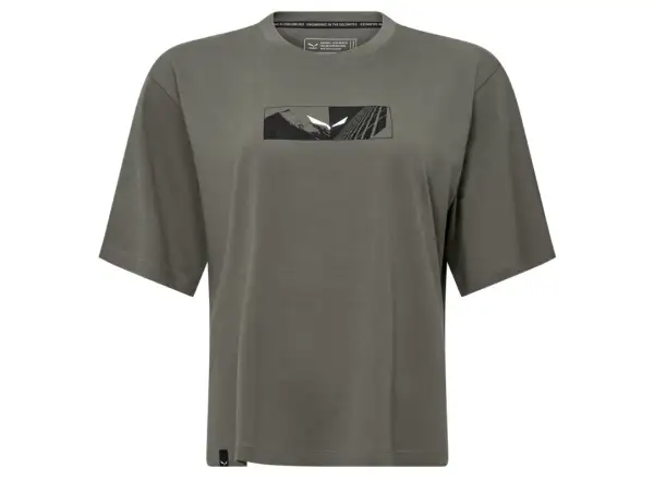 Salewa Eagle Outside Loose dámske tričko Faded Green