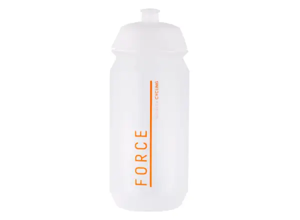 Force Divide cyklistická fľaša 500 ml biela/oranžová