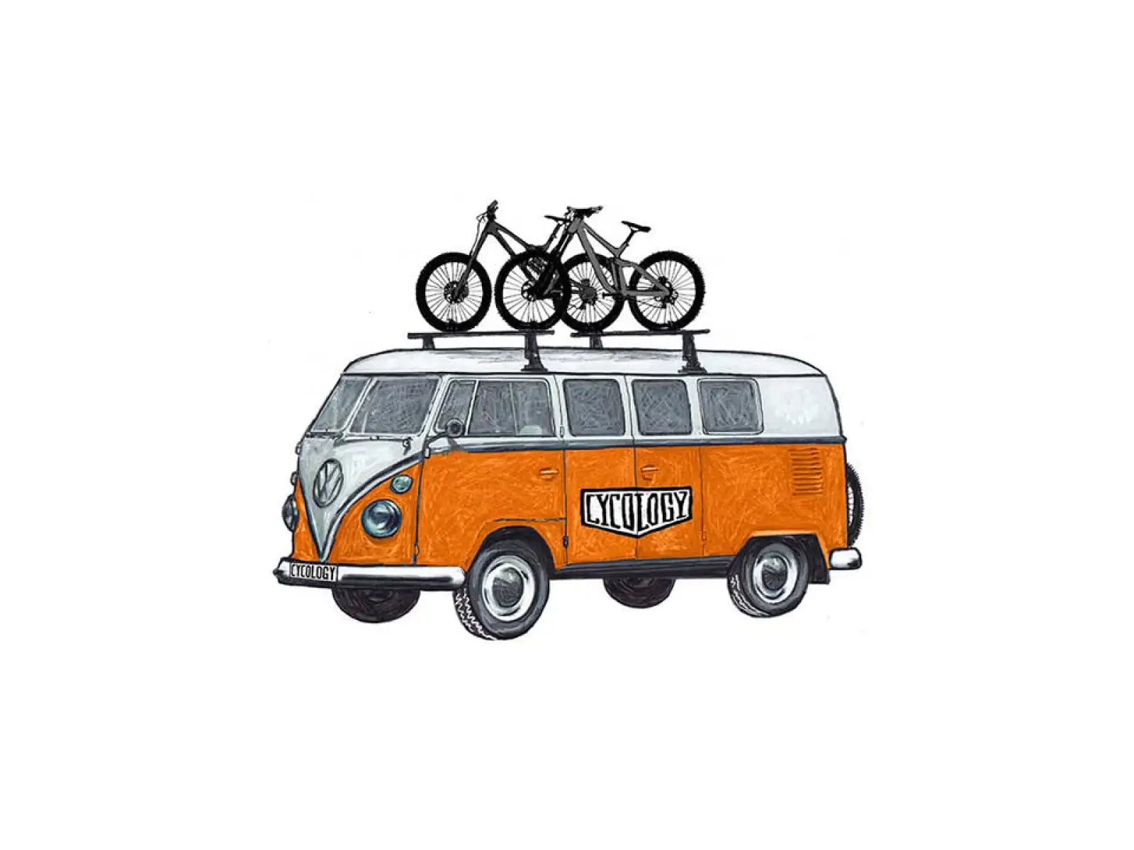 Cycology Road Trip MTB pánske tričko s dlhým rukávom šedé veľkosť. M