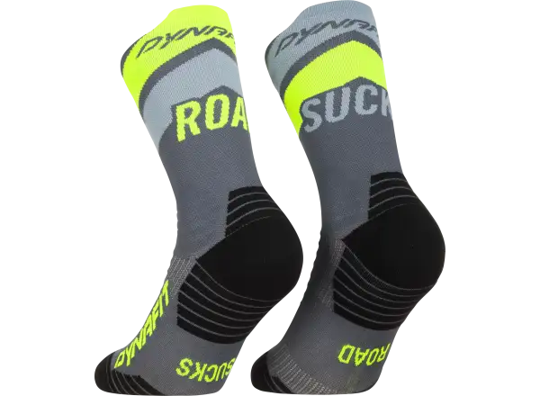 Dynafit Ultra Crew bežecké ponožky Cinder/Ultra Yellow