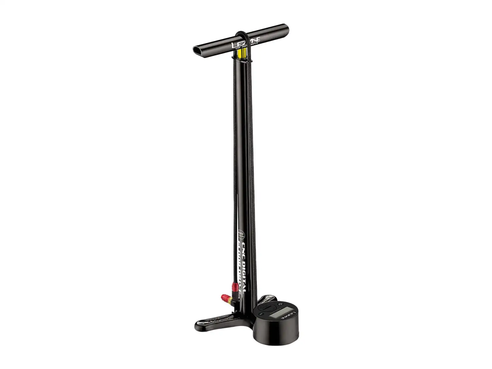 Lezyne CNC Digital Drive 3,5 dielnská pumpa black/hi gloss