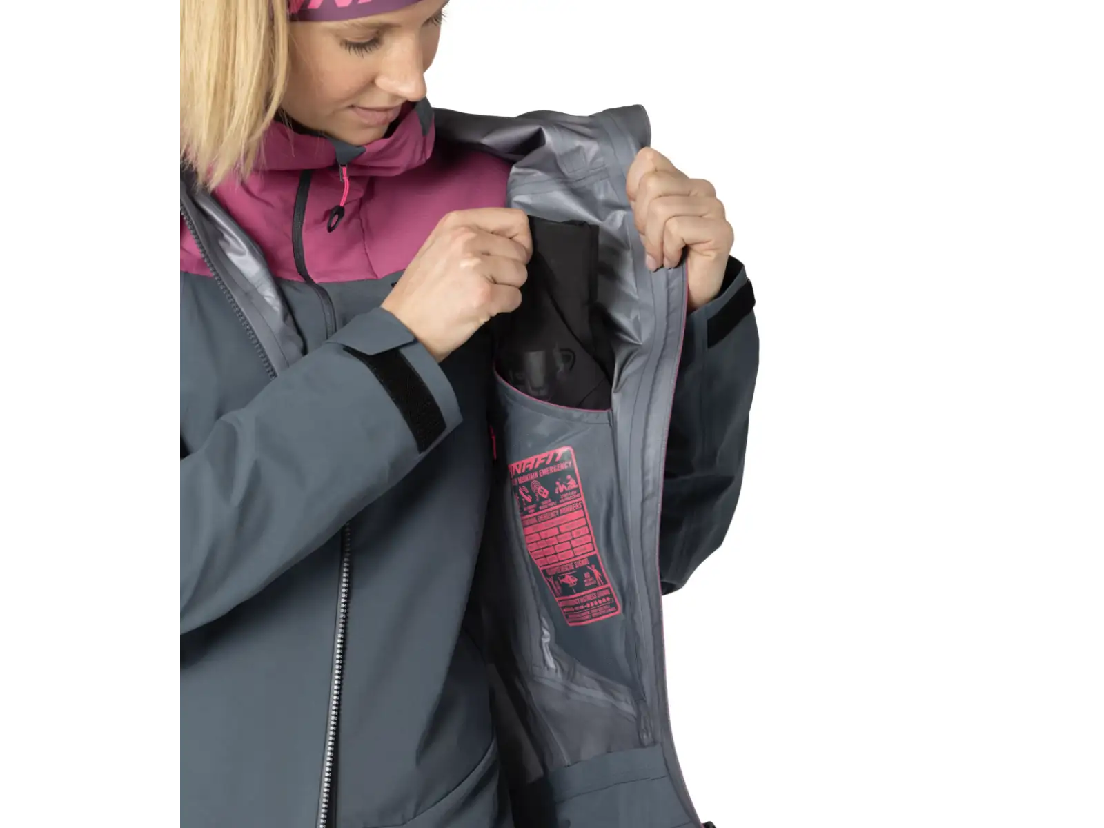 Dynafit Ridge Gore-Tex dámska bunda Magenta